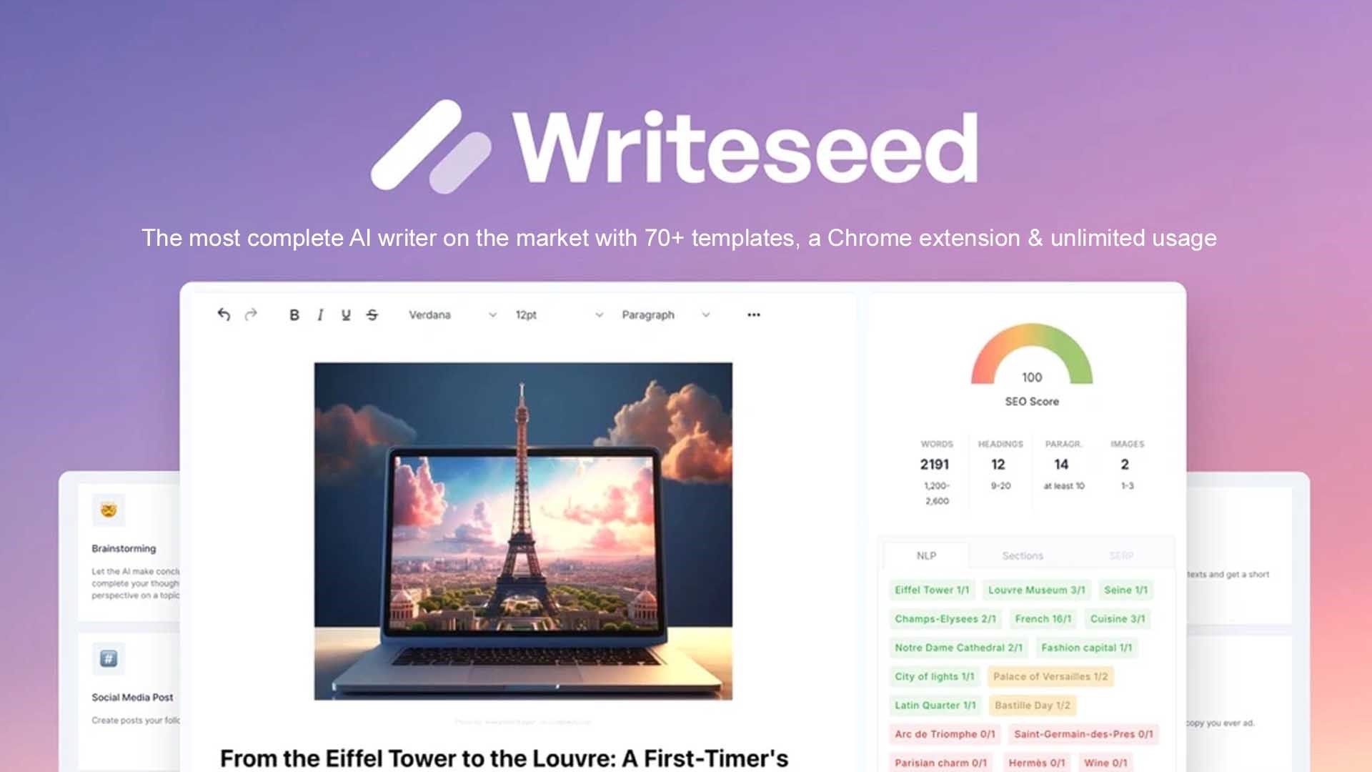 Writeseed AI Content Writer